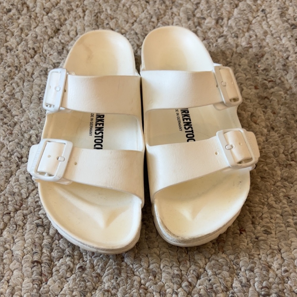 Birkenstock White Sandals
